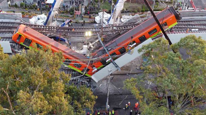 Fiscalía acusa a 10 exfuncionarios por desplome de metro de Ciudad de México