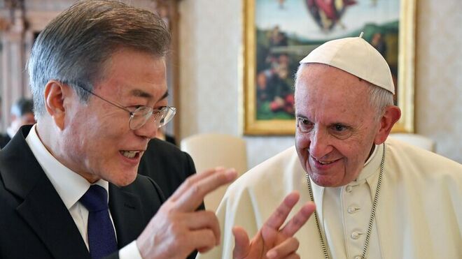 El papa recibirá al presidente surcoreano antes del G20 en Roma