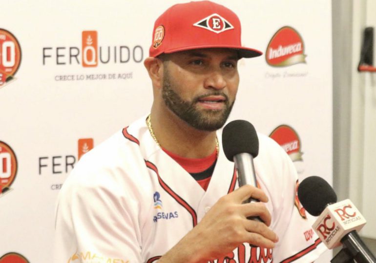 Albert Pujols "este es el año y el tiempo perfecto para jugar en Lidom"