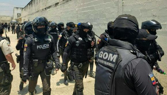 Ecuador envía a 3.600 militares y policías a "garantizar seguridad" en cárceles