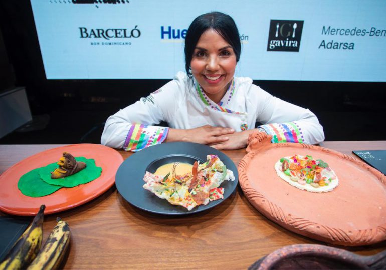 Chef Tita pone en alto gastronomía dominicana en el I Congreso Gastronómico Iberoamericano Binómico