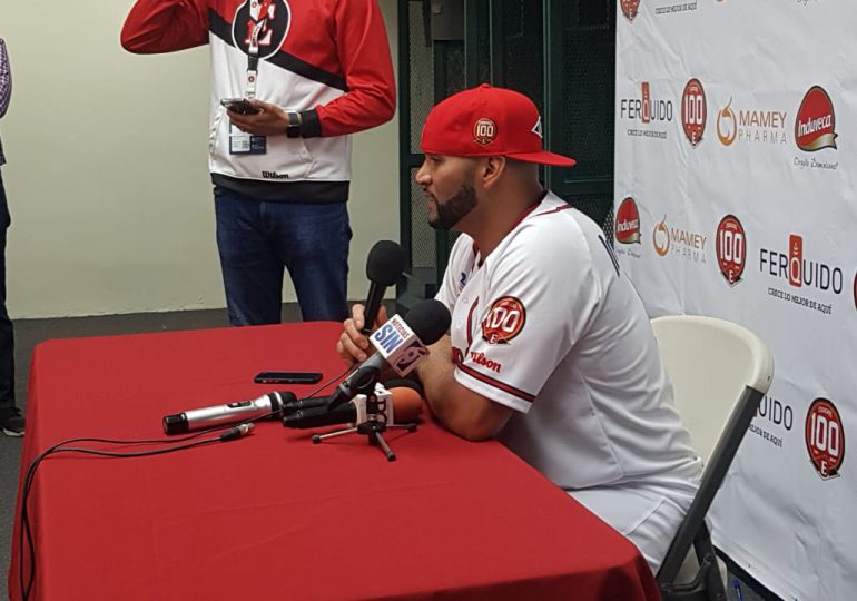 VIDEO|Hit de Pujols deja al Licey en el terreno