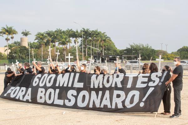 Comisión en Brasil revela fallas del Gobierno para enfrentar Covid-19