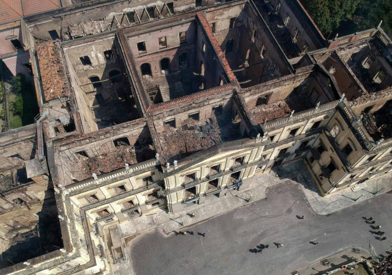 El Museo Nacional de Rio inicia su reconstrucción tras incendio de 2018