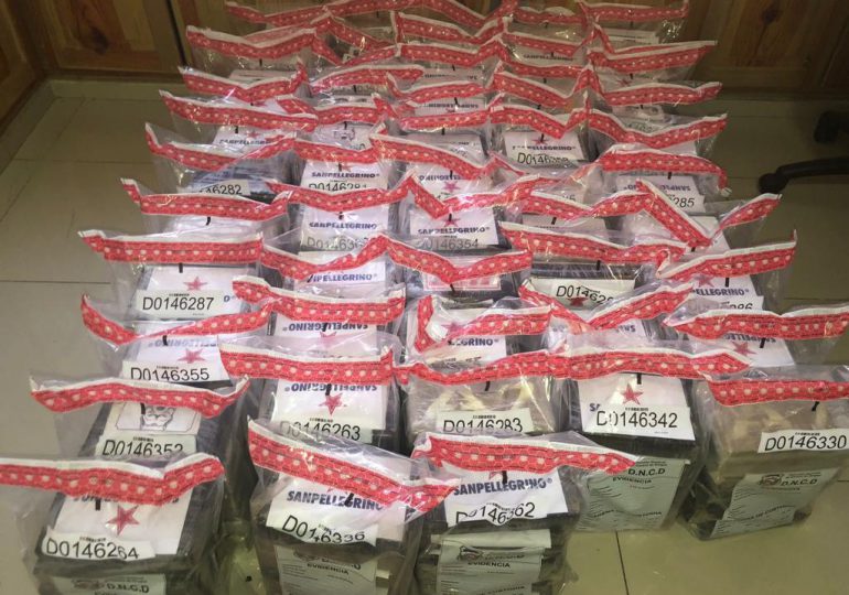 Ocupan 97 paquetes de presunta cocaína en Lucerna, SDE