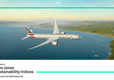 American Airlines ingresa en el índice Dow Jones de sostenibilidad de norteamérica