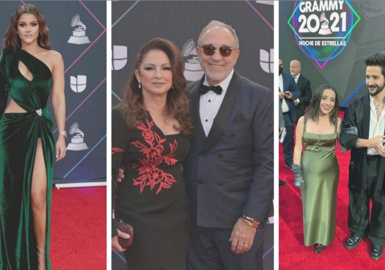 Así lucieron los famosos en la Alfombra Roja de los Latin Grammy 2021