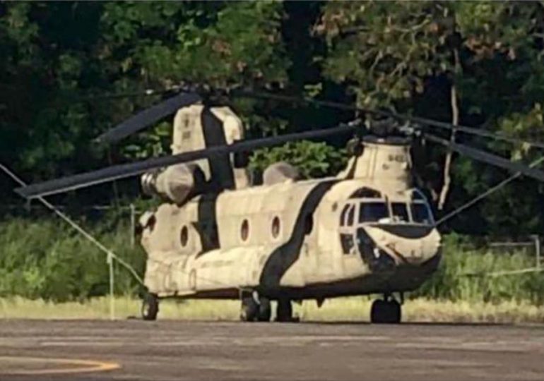 Helicópteros norteamericanos en Puerto Plata reabastecen combustible y  siguen su ruta, informa Ministerio de Defensa | RC Noticias