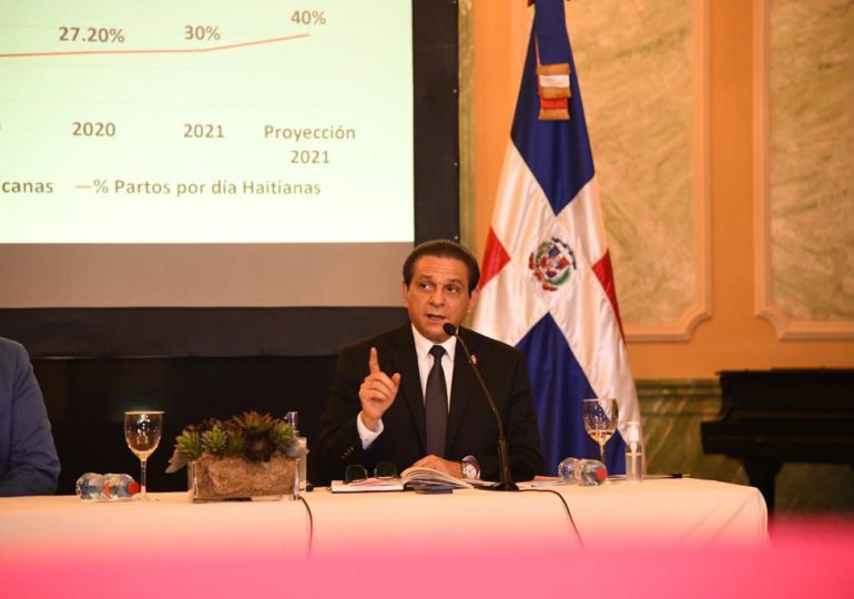 Ministro de Salud informa Gobierno ha invertido 10 mil millones en asistencia para parturientas haitianas