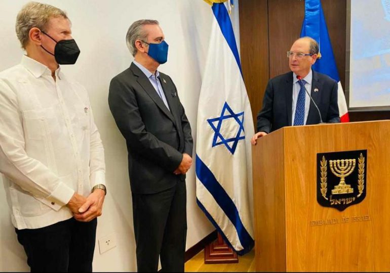 VIDEO | Luis Abinader encabeza acto de inauguración de las nuevas oficinas de la Embajada de Israel RD