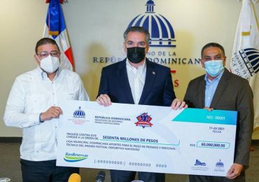Gobierno entrega 60 millones de pesos para el Festival Deportivo Navideño