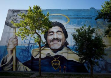 Los mil y un rostros de Maradona inmortalizados en murales de Buenos Aires