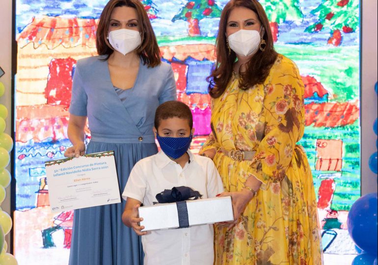 Voluntariado Banreservas premia a ganadores del 52ª Concurso de Pintura Infantil Navideño
