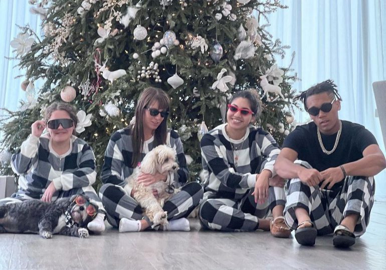 Tiffany Ortiz celebra la Navidad con sus hijos sin el "Big papi"