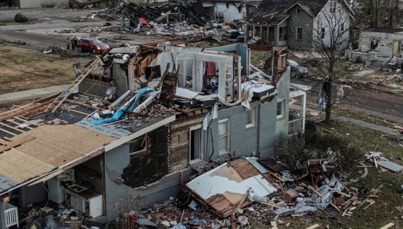Sube a 88 el balance de muertos por serie histórica de tornados en EEUU