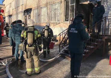 Dos muertos en Rusia en el incendio de un centro de reanimación de enfermos de covid