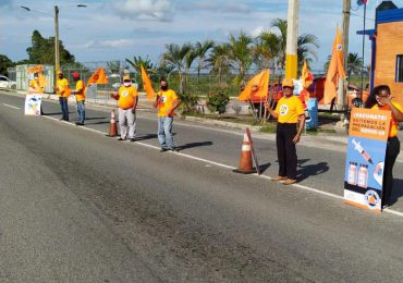 Despliegue de voluntarios de Defensa Civil permite reducir accidentes en autopistas de RD