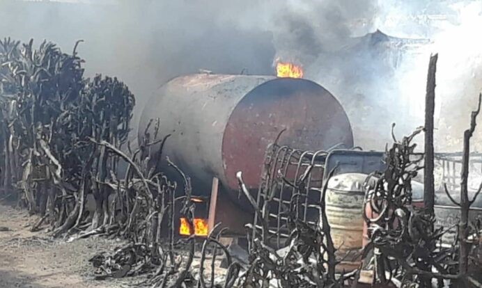 Sube a 66 saldo de muertos por explosión de camión cisterna en Haití