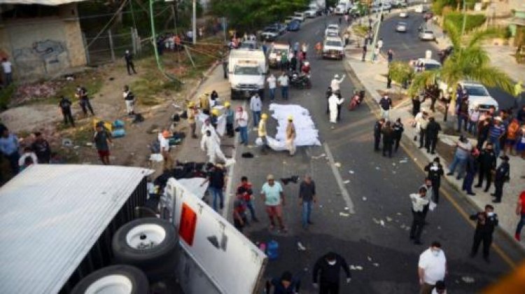 Tres dominicanos heridos en accidente con migrantes ilegales en México