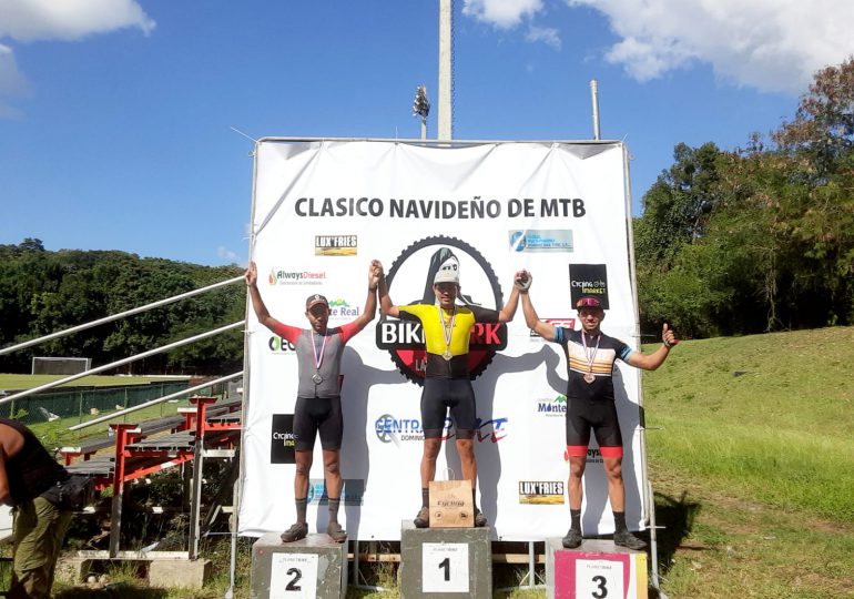Juan Ángel Tapia se impone en el circuito del Bike Park  Las Caobas