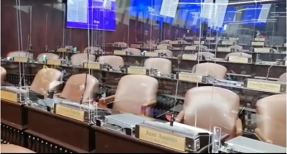 VIDEO | Bloque de diputados del PLD abandonan sesión por acciones del MP