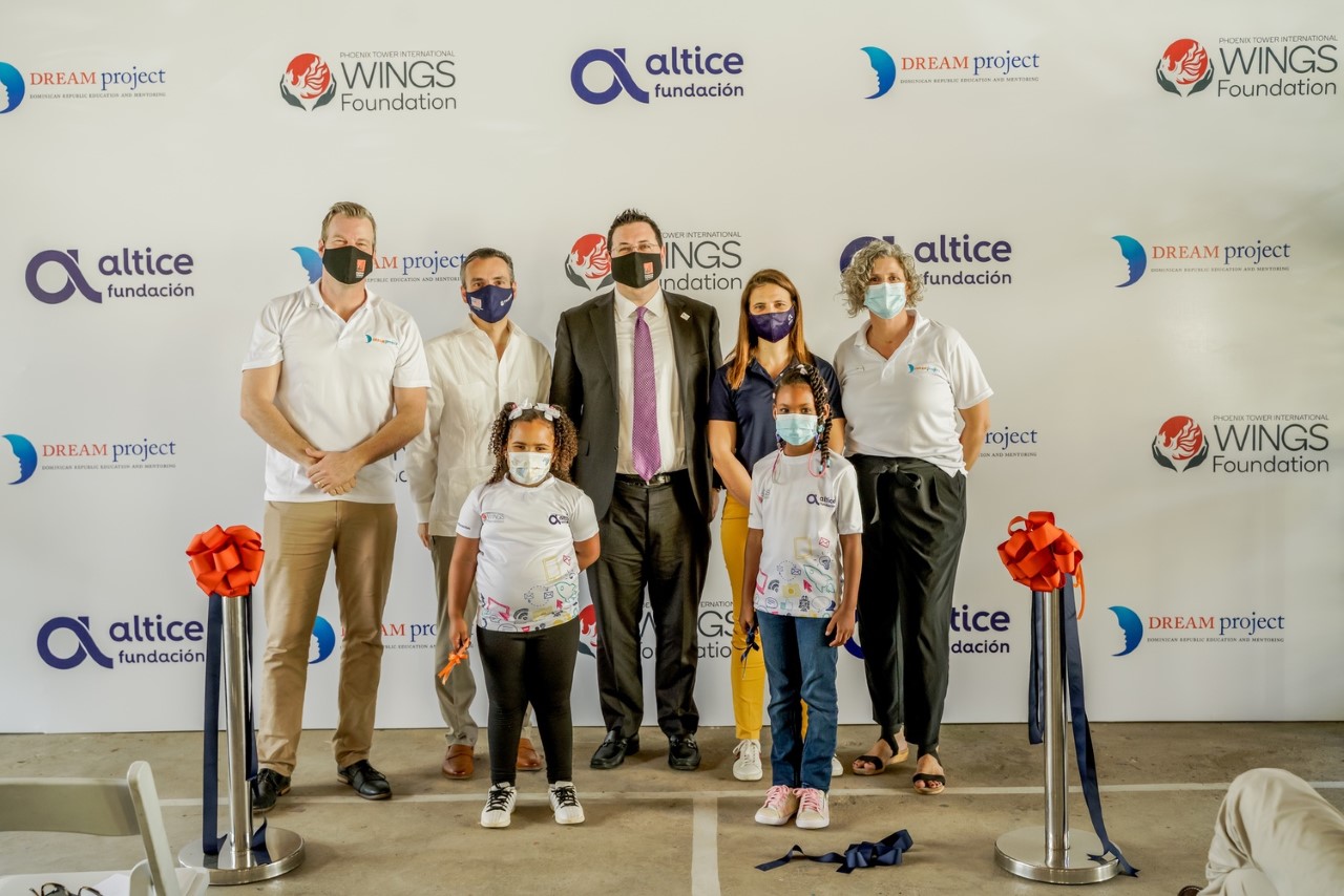 Altice Foundation and Wings Foundation provide internet to The DREAM Project organization