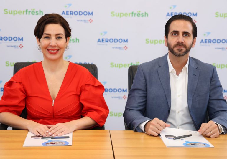 AERODOM y SuperFresh Group acuerdan establecer Plaza Gastronómica en el AILA