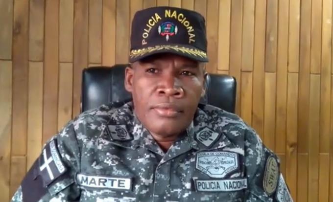 Policía Nacional suspende coronel Elías Marte por presuntas faltas a la ley de Medio Ambiente