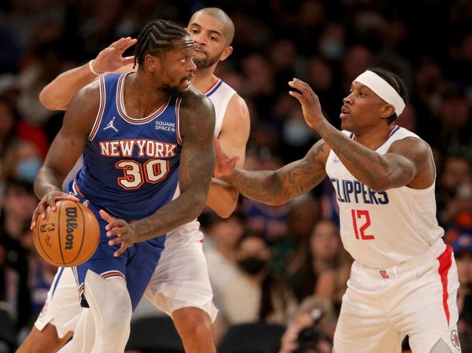 Los Knicks salen de un bache ante Clippers en debut de Cam Reddish