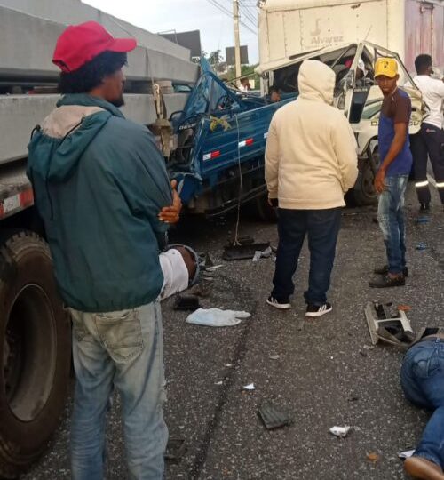 VIDEO | Tres muertos y dos heridos deja accidente en carretera La Romana-San Pedro de Macorís