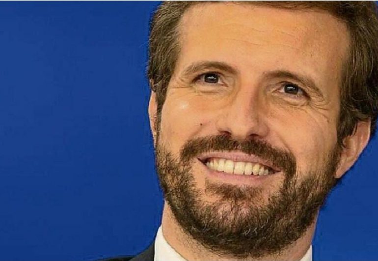 Presidente del Partido Popular español Pablo Casado tiene Covid19