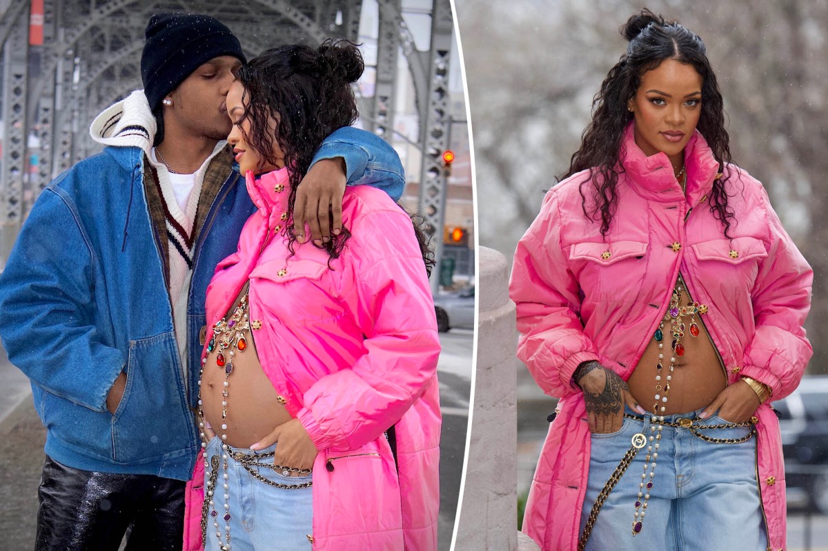 Rihanna está a la espera de su primer bebé con ASAP Rocky RC Noticias