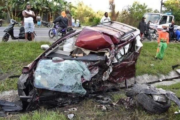 Accidente de tránsito deja dos muertos en Autopista Duarte