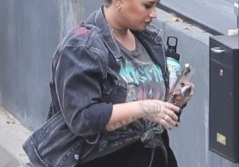 Demi Lovato aparece irreconocible en Los Ángeles