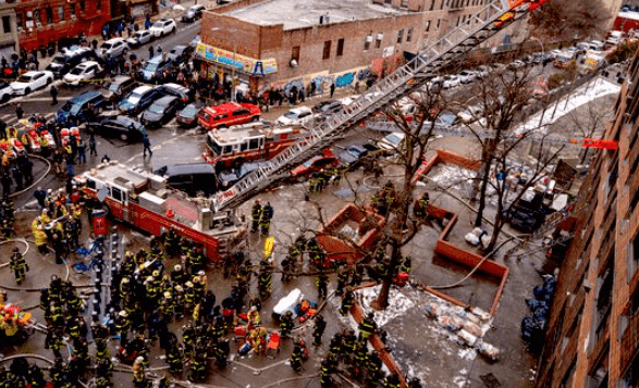 El mortal incendio de Nueva York fue causado por un calentador eléctrico