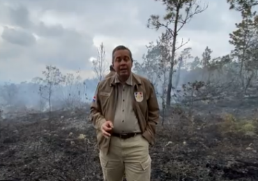 Medio Ambiente reitera  responsables de incendios en Sierra de Bahoruco serán sometidos a la justicia