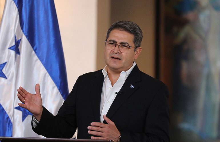 EEUU incluyó a expresidente hondureño Hernández en lista de actores corruptos