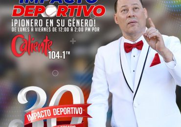 Con 30 premios, Franklin Mirabal celebrará los 30 años de Impacto Deportivo Radio