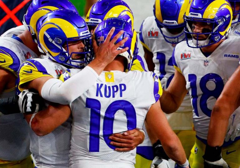 Los Ángeles Rams campeones del Super Bowl LVI