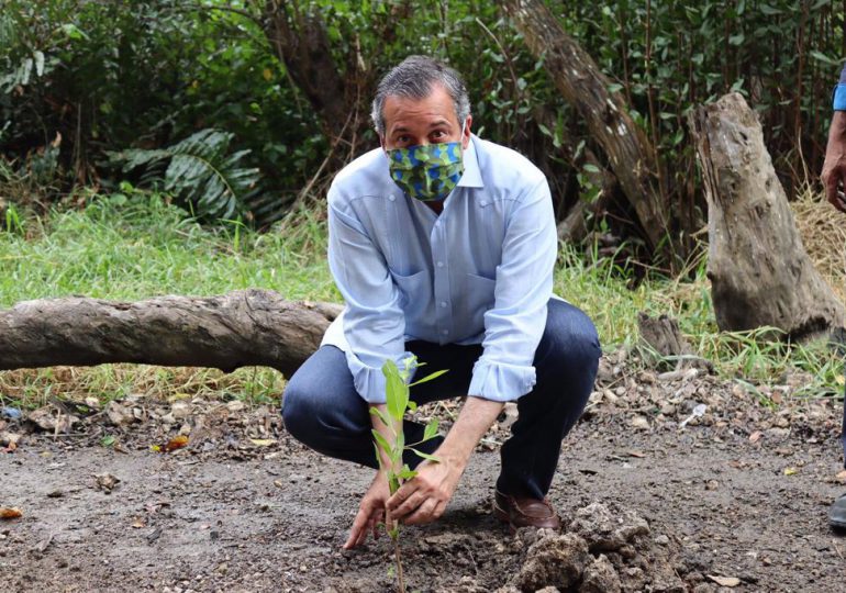 Medio Ambiente celebra Día Mundial de los Humedales plantando manglar en Refugio de Vida Silvestre