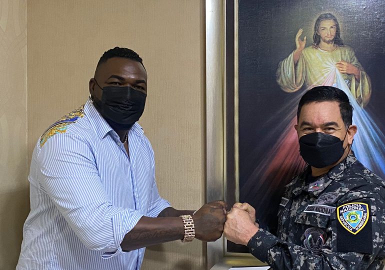 VIDEO|David Ortiz resalta el rol realiza la Policía Nacional para mantener el orden