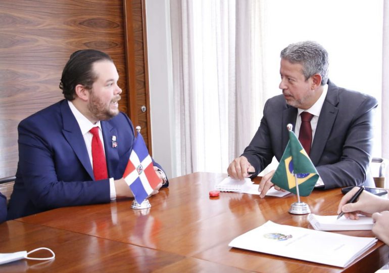 Presidente Cámara de Diputados de Brasil se reúne con el diputado Orlando Jorge Villegas