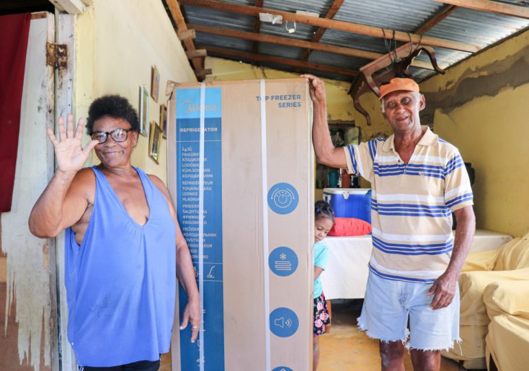 Plan Social equipa hogares de 300 familias afectadas por inundaciones en Monte Cristi