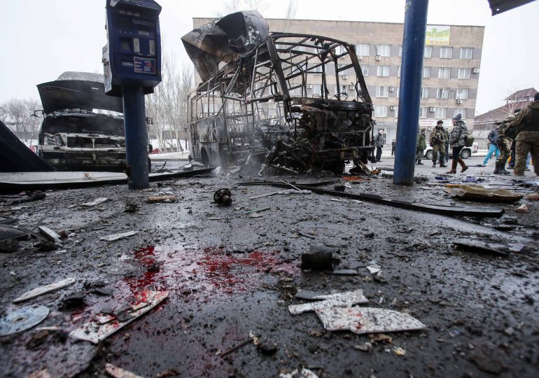 FOTOS | Dieciocho personas murieron en ataque militar cerca de puerto ucraniano de Odesa