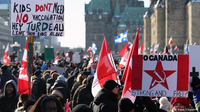 "Peor que el covid": comerciantes de Ottawa desesperados tras 14 días de protestas