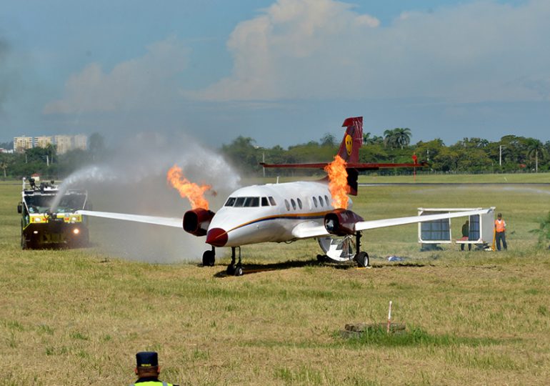 Aeropuerto Cibao anuncia realizará simulacro accidente de aeronave