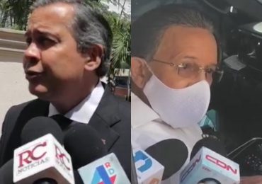 VIDEO | Orlando Jorge Mera y Amable Aristy Castro se solidarizan con Hipólito Mejía por muerte de su esposa doña Rosa