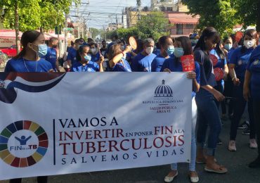 Área VI de Salud realiza marcha para concientizar sobre la tuberculosis