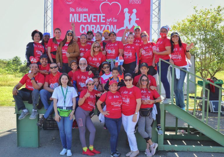 Referencia apoya 5ta. edición caminata “Muévete por tu Corazón” en Santiago