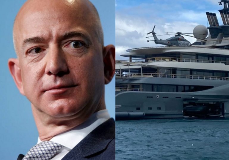 Yate de Jeff Bezos fue visto en las costas de la Romana